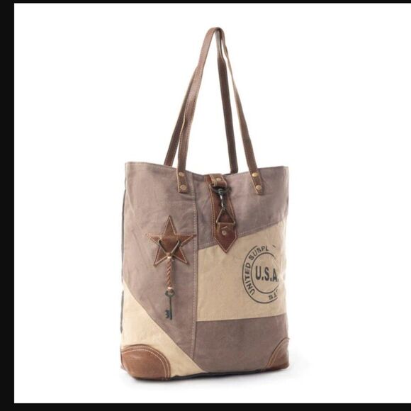 Myra Bag Undulate Tote Bag - Picture 2 of 16